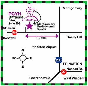 Directions to Princeton Center for Yoga and Health
